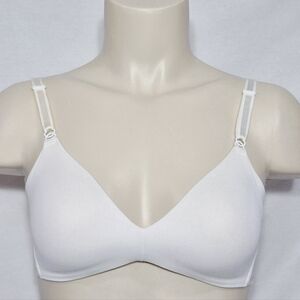 34C Warner's RM0561T Simply Perfect‎ No Side Effects Wire Free Bra White NWT New